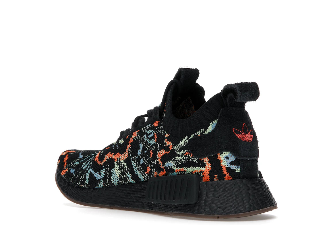 adidas NMD R1 Primeknit Black Multicolor - vue secondaire B