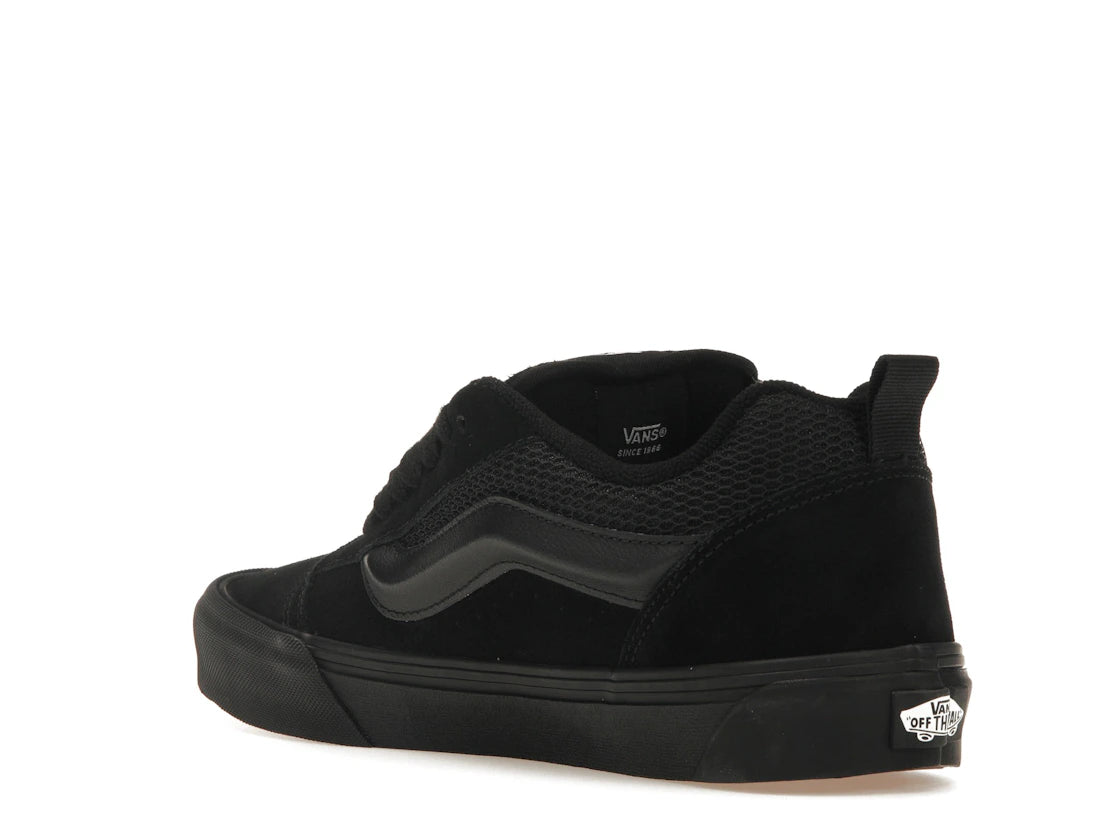 Vans Knu Skool Triple Black - vue secondaire B