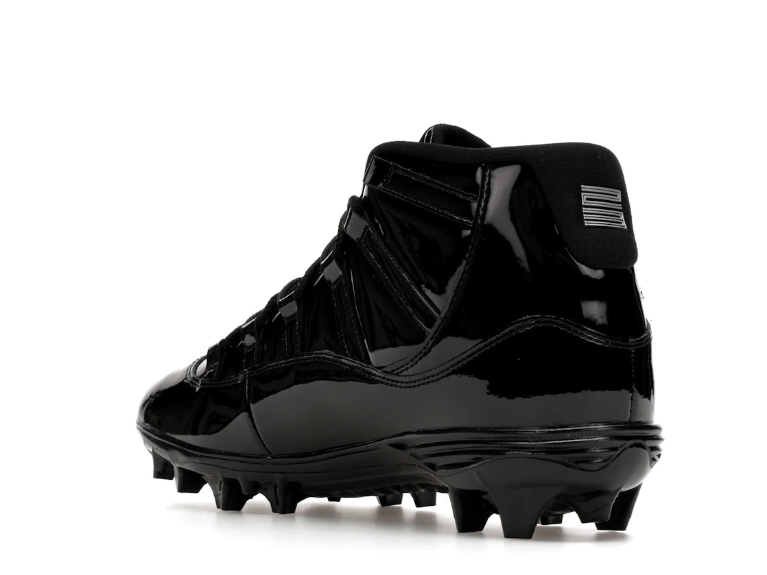 Jordan 11 Mid TD Cleat Patent Black - vue secondaire B