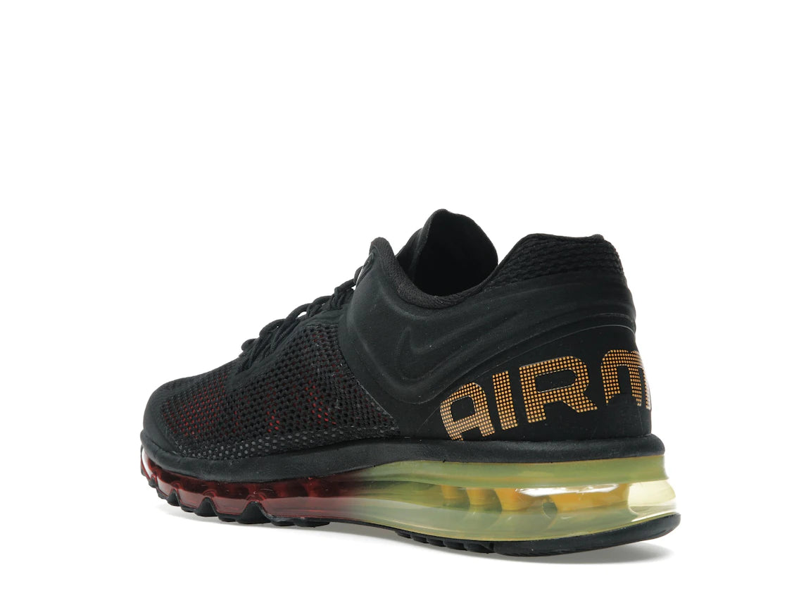 Nike Air Max 2013 Black Laser Orange University Red - vue secondaire B