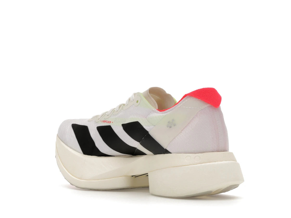 adidas Adizero Adios Pro 4 White Black Red (Women's) - vue secondaire B