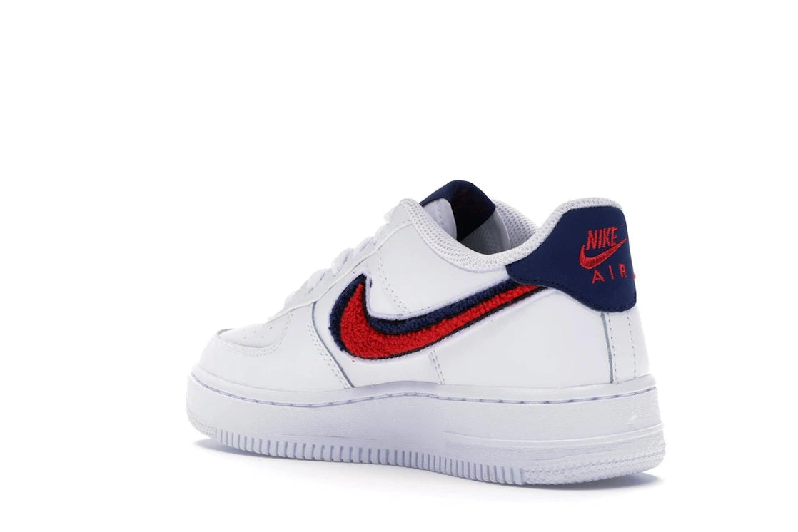 Nike Air Force 1 Low 3D Chenille Swoosh USA (GS) - vue secondaire B