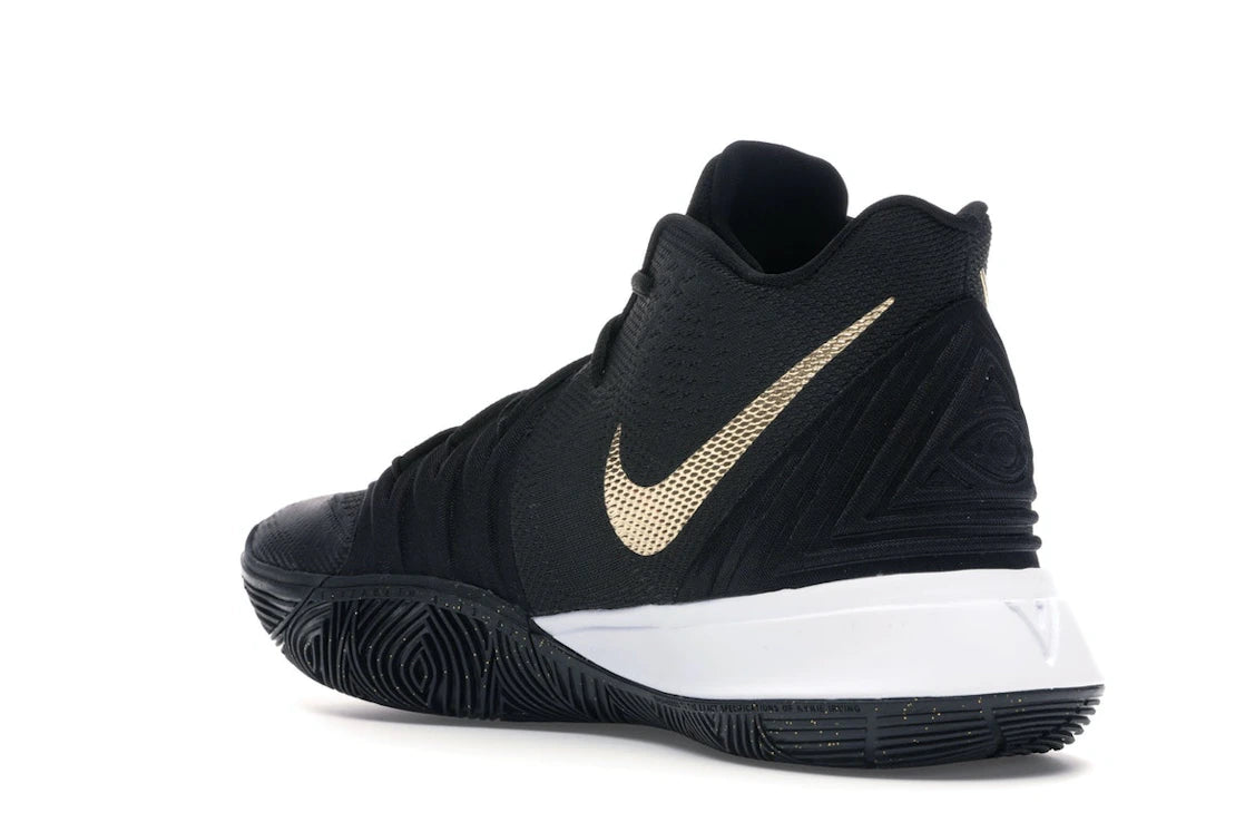 Nike Kyrie 5 Black Metallic Gold - vue secondaire B