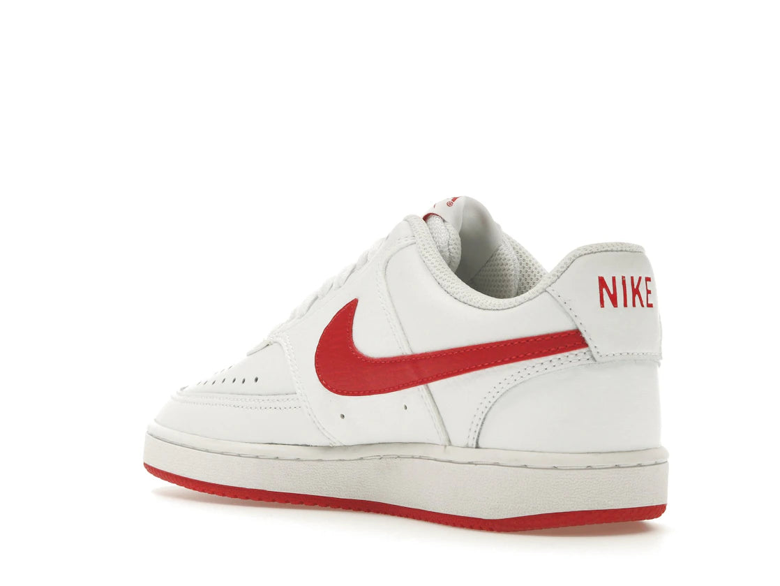 Nike Court Vision Low White University Red (Women's) - vue secondaire B