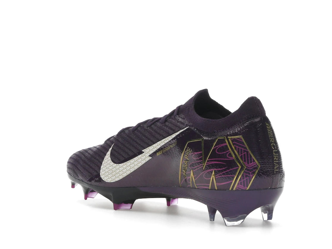 Nike Zoom Mercurial Vapor 16 Elite FG Kylian Mbappé Grand Purple - vue secondaire B