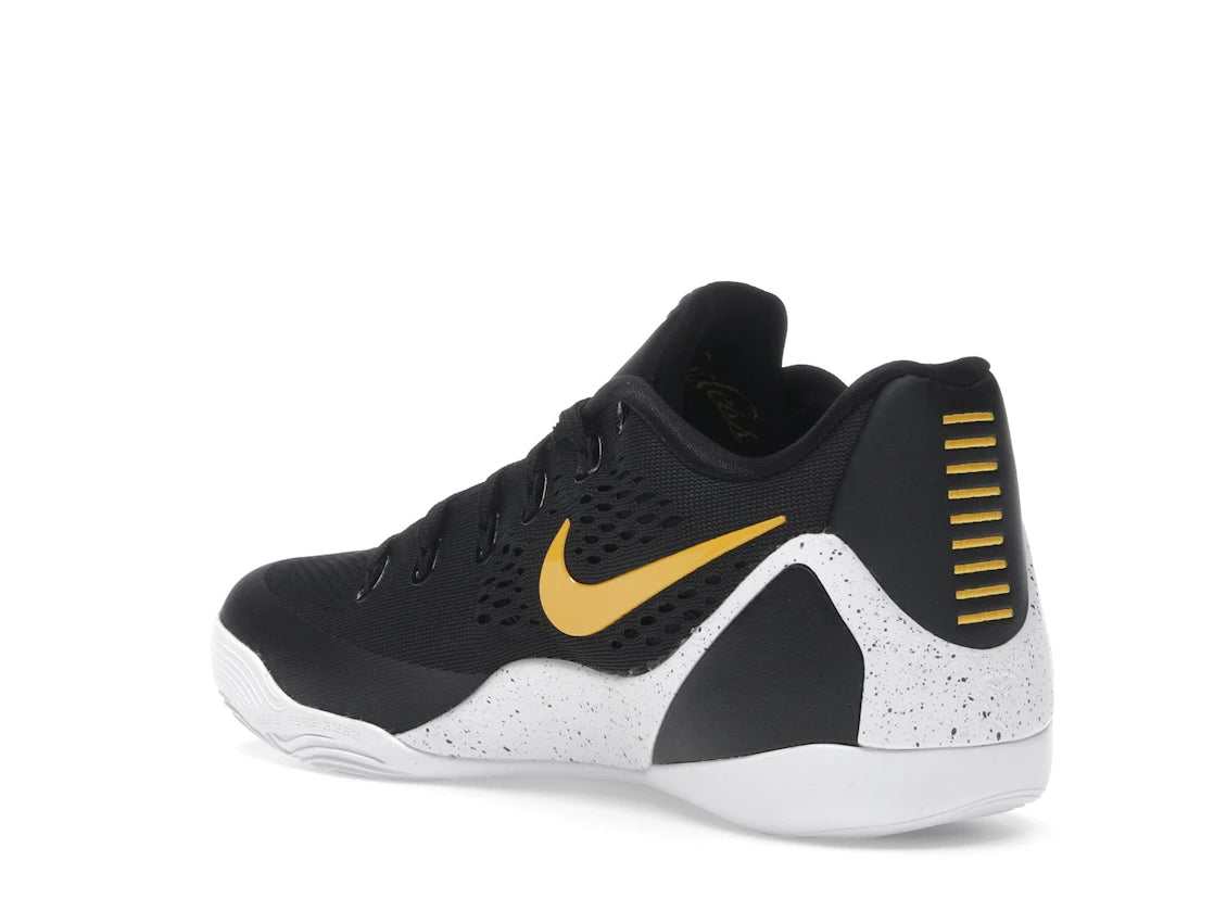 Nike Kobe 9 EM Low Protro TB Black University Gold - vue secondaire B