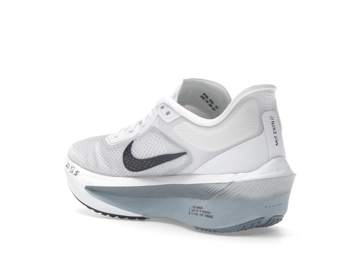Nike Zoom Fly 6 White Pure Platinum Obsidian Mist Gridiron (Women's) - vue secondaire B