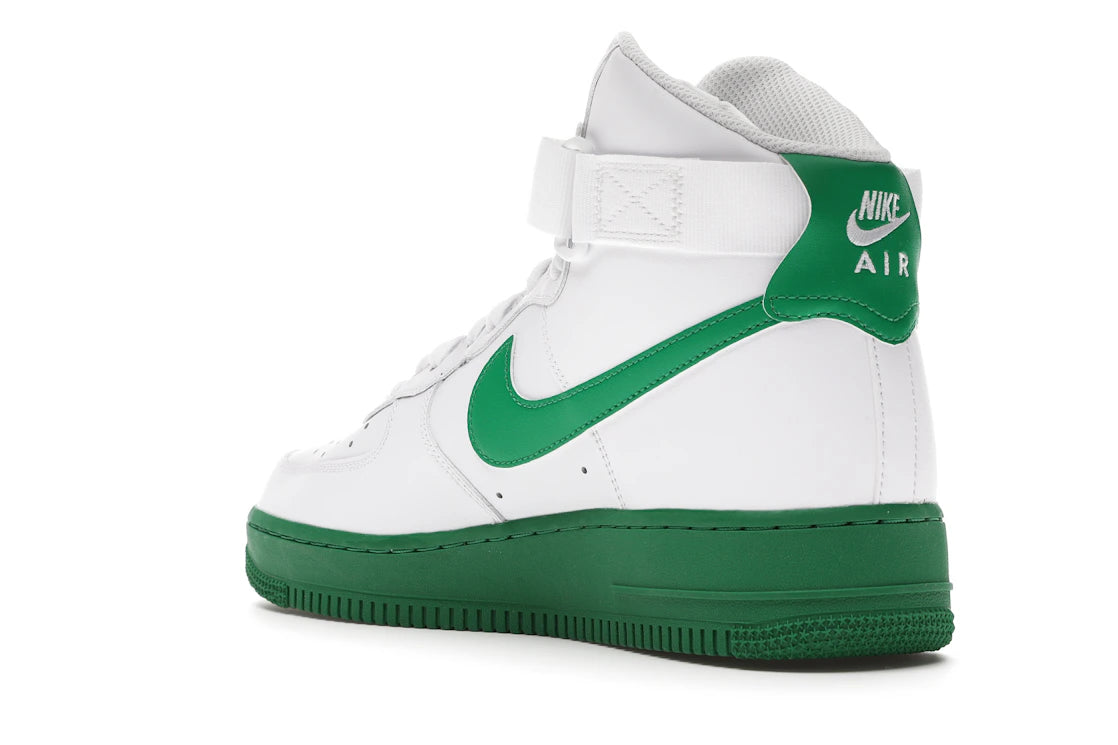 Nike Air Force 1 High White Green Midsole - vue secondaire B