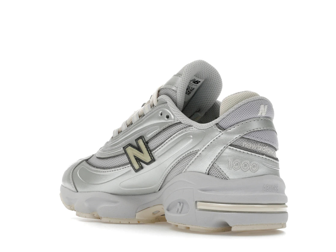 New Balance 1000 Light Silver White - vue secondaire B