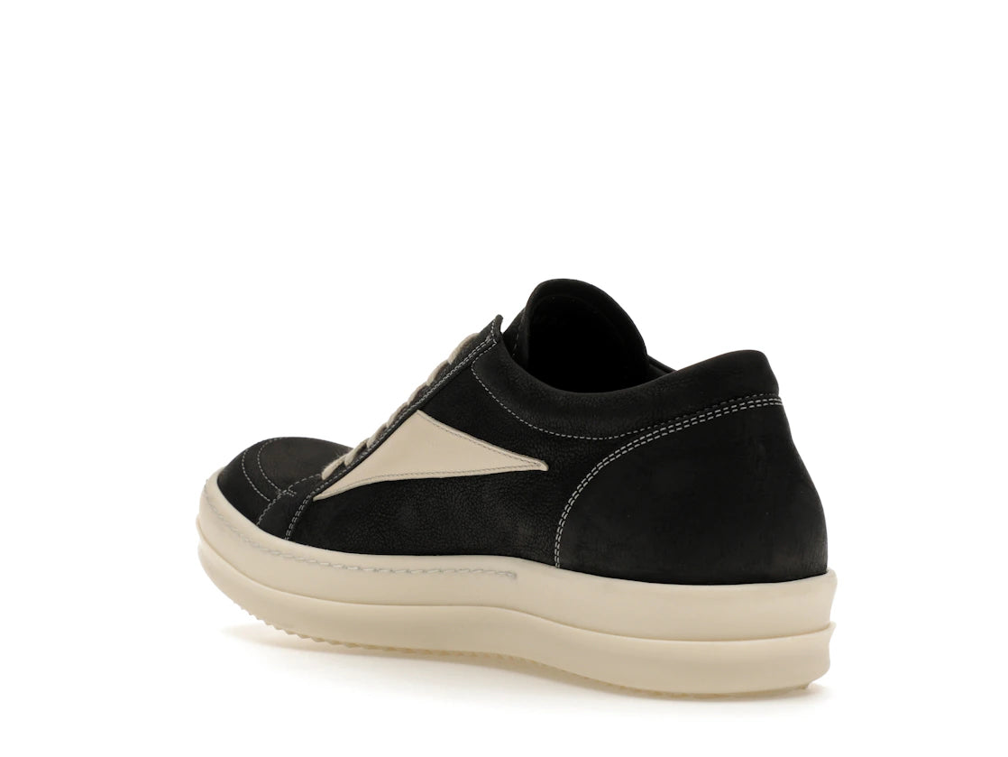 Rick Owens Vintage Sneaks Black Milk - vue secondaire B