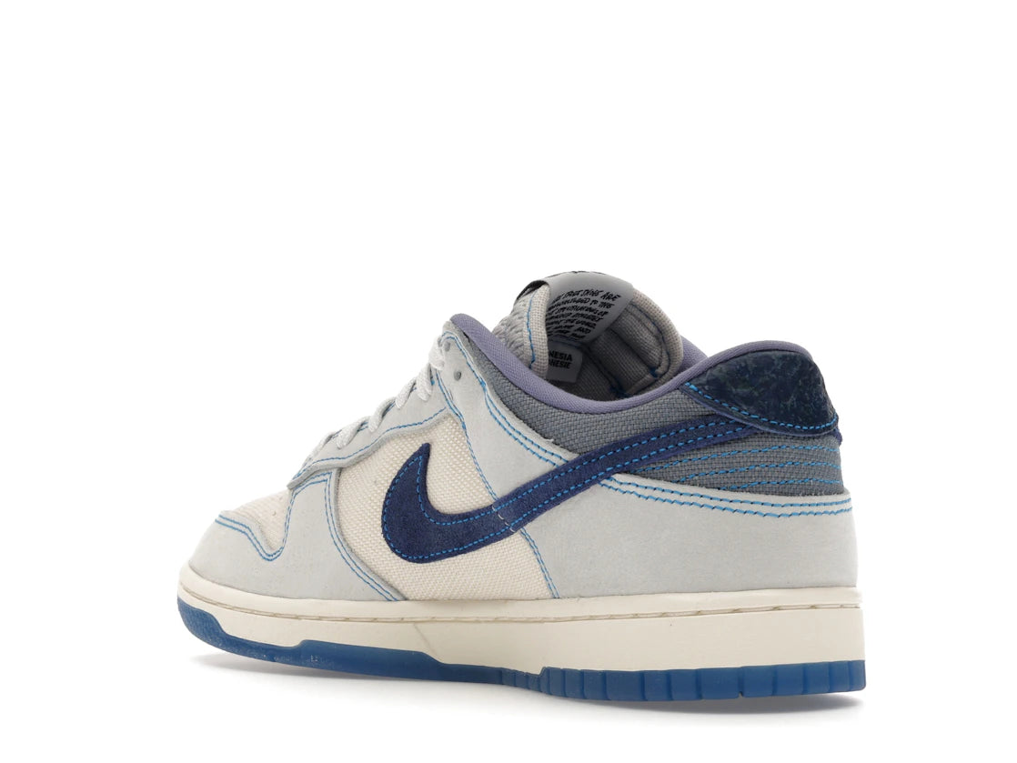 Nike Dunk Low Retro SE White Blue Void - vue secondaire B