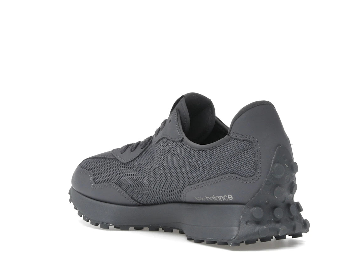 New Balance 327 Graues Carbonfaser-Logo - vue secondaire B