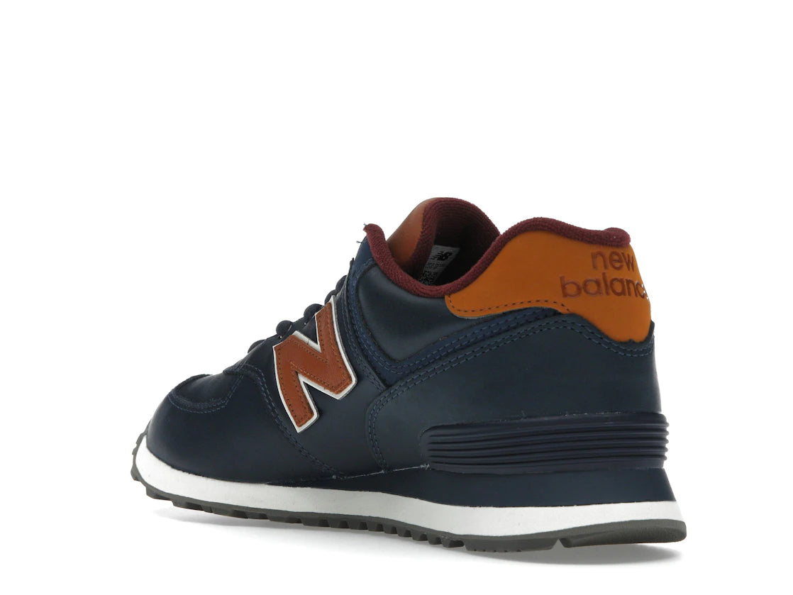 New Balance 574 NB Navy Classic Burgundy - vue secondaire B