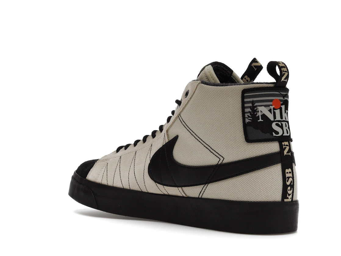 Nike SB Zoom Blazer Mid PRM Acclimate Rattan Black - vue secondaire B