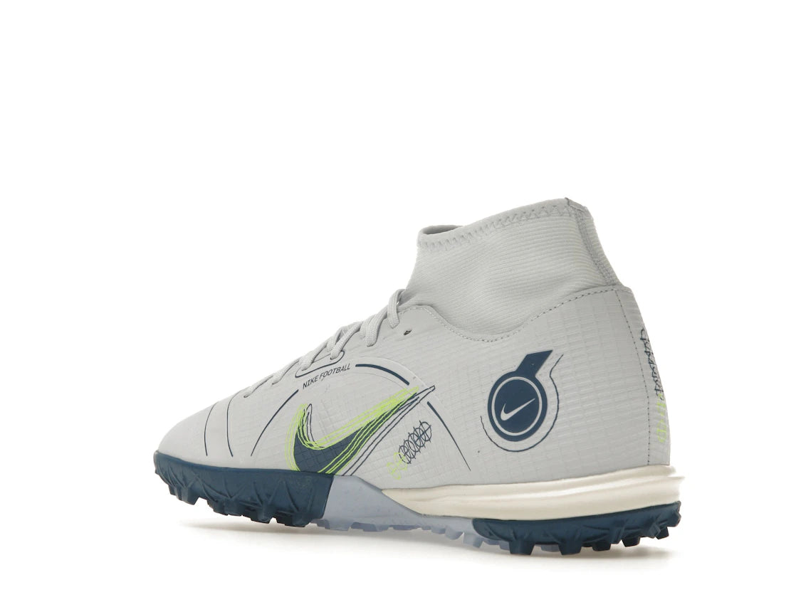 Nike Superfly 8 Academy TF Football Grey Light Marine - vue secondaire B
