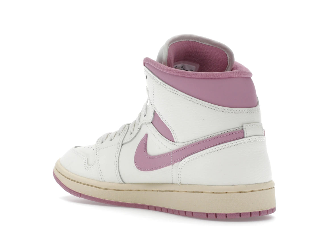 Jordan 1 Mid Sail Pink Coconut Milk (Women's) - vue secondaire B