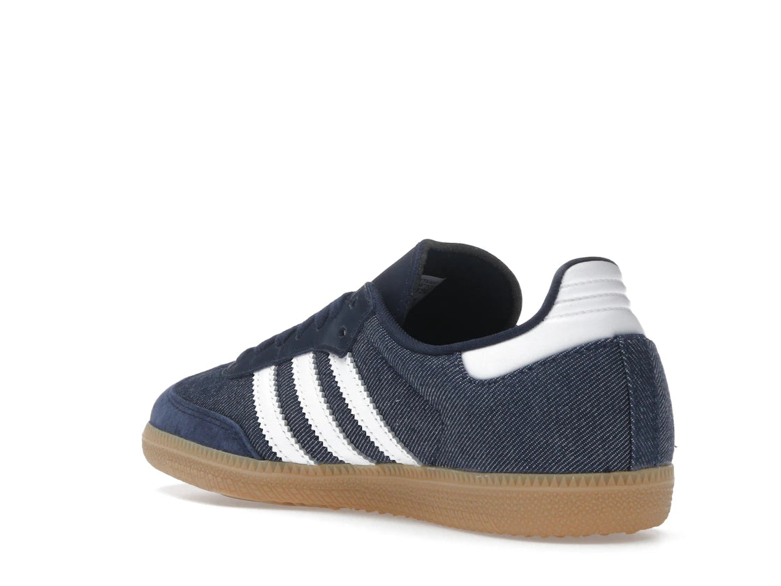 adidas Samba Collegiate Navy Cloud White Gum - vue secondaire B