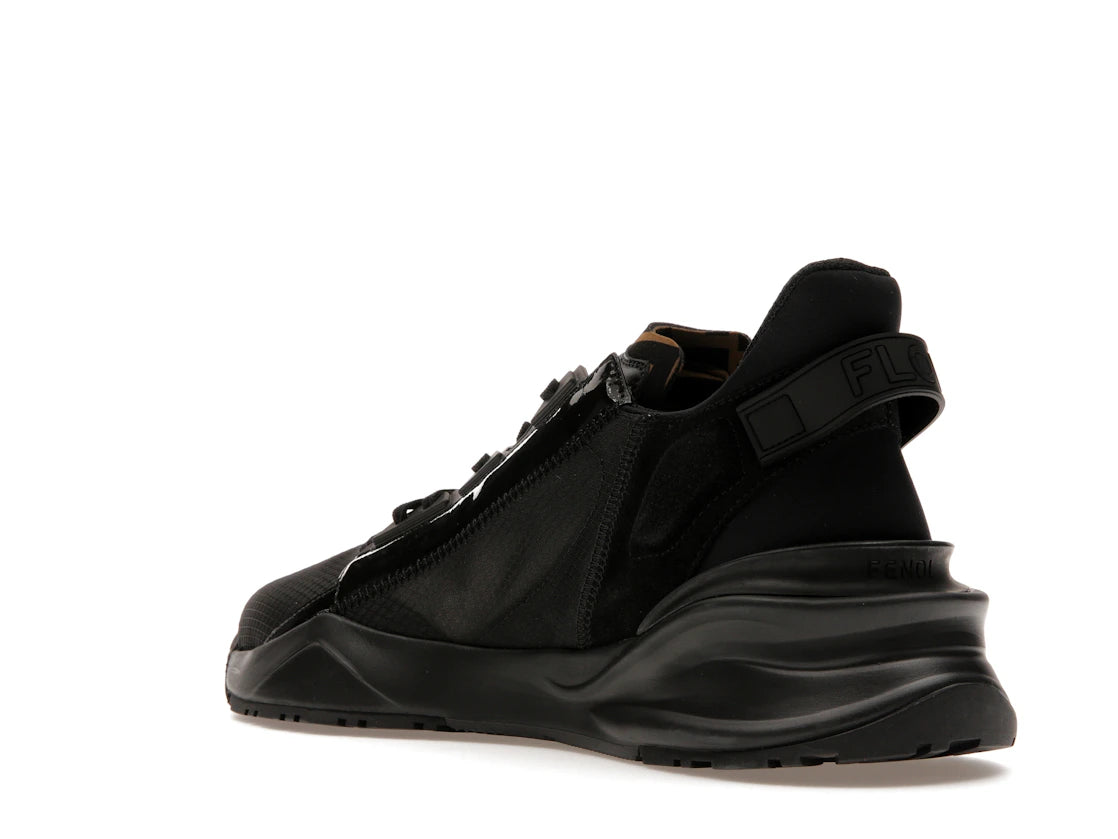 Fendi Nylon Low Top Black - vue secondaire B