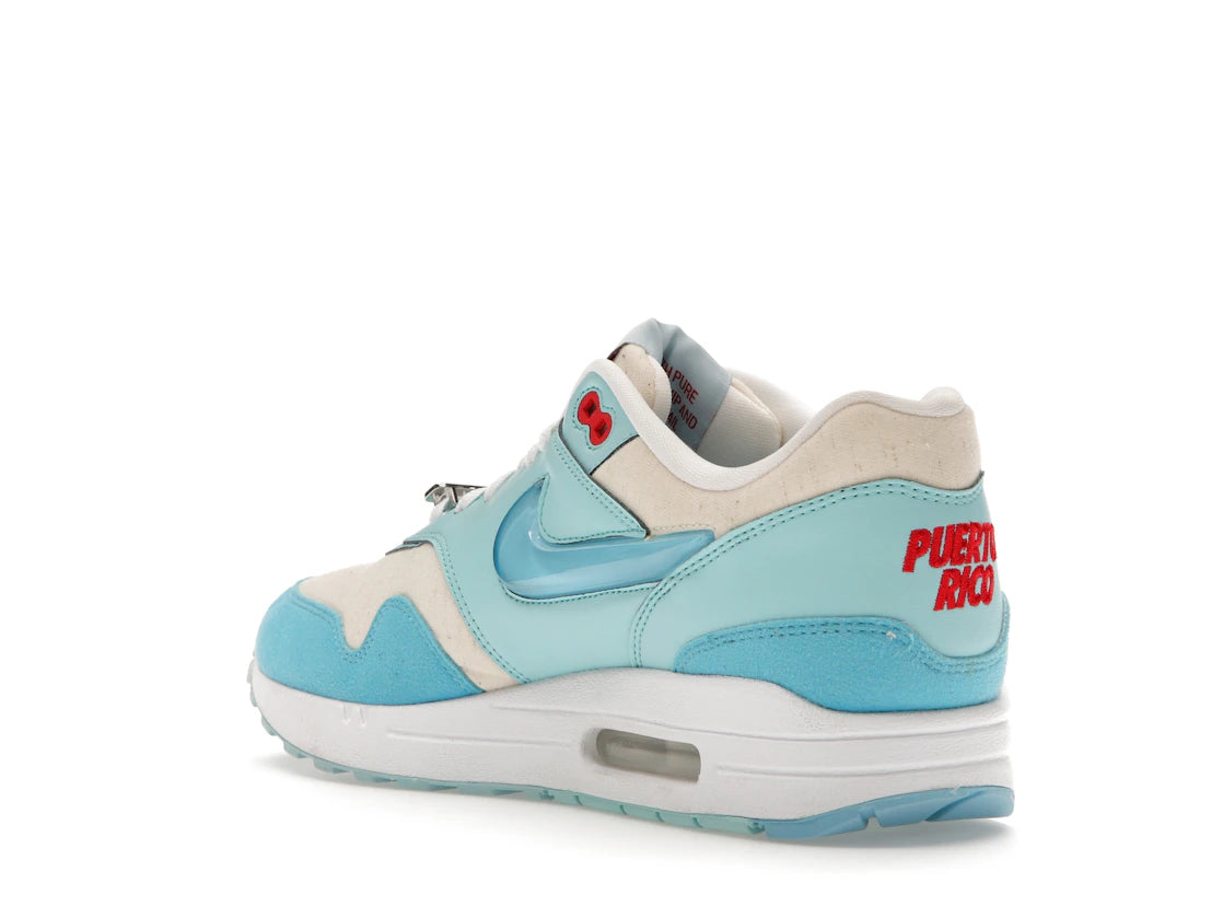 Nike Air Max 1 Puerto Rico Blue Gale - vue secondaire B