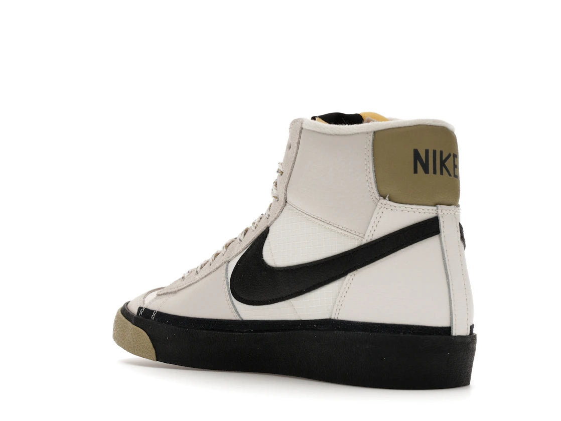 Nike Blazer Mid Pro Club Phantom Neutral Olive - vue secondaire B