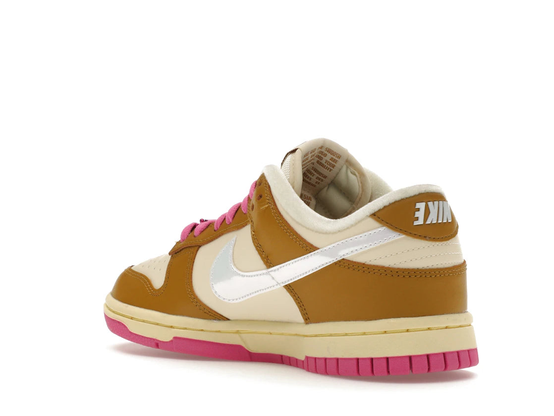 Nike Dunk Low SE Just Do it Bronzine Pink (Women's) - vue secondaire B