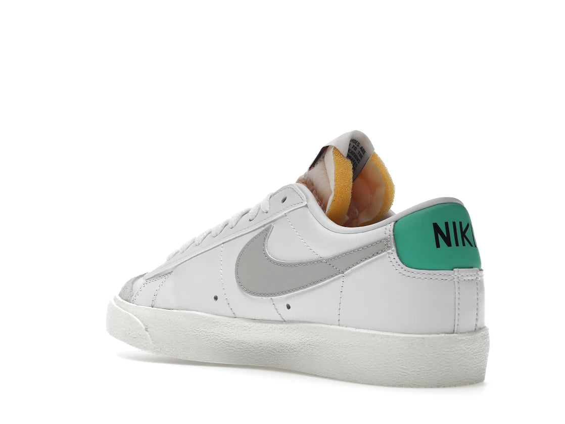 Nike Blazer Low 77 Vintage White Grey Fog Light Menta Sail - vue secondaire B