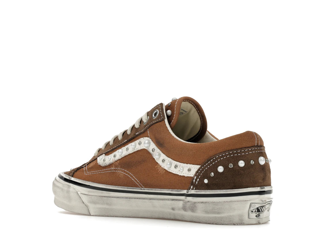 Vans LX Old Skool 36 Pearlized Pack Vintage Cocoa Brown - vue secondaire B