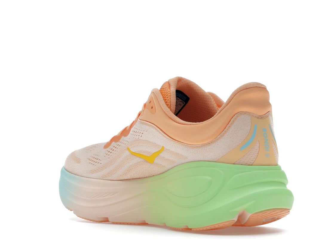 Hoka One One Bondi 9 Frost Pale Tangerine - vue secondaire B