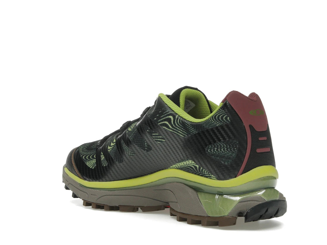 Salomon XT-4 OG Rave at Dawn Black Dark Citron - vue secondaire B