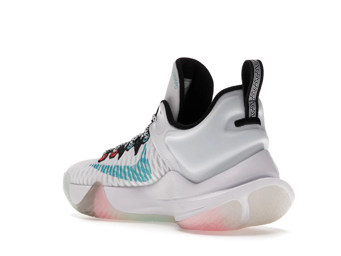 Nike Giannis Immortality White Clear - vue secondaire B