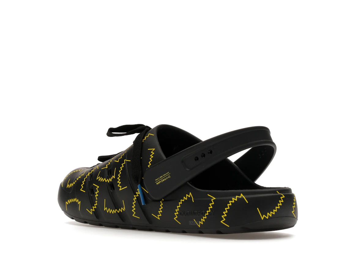 adidas Adilette Clog The Simpsons Black Yellow - vue secondaire B