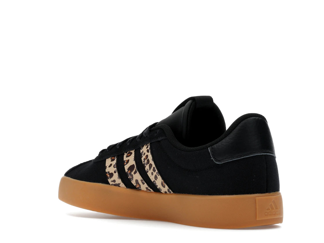 adidas VL Court 3.0 Black Leopard (Women's) - vue secondaire B