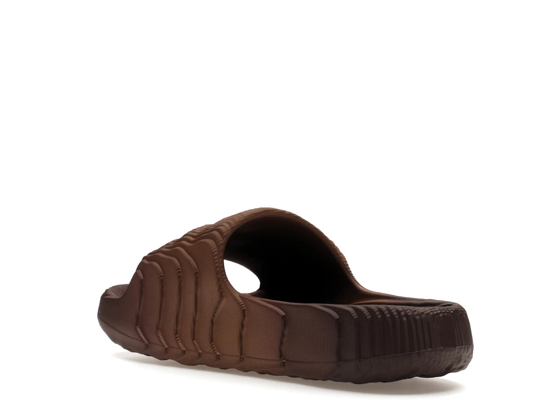 adidas Adilette 22 Slides Preloved Brown - vue secondaire B