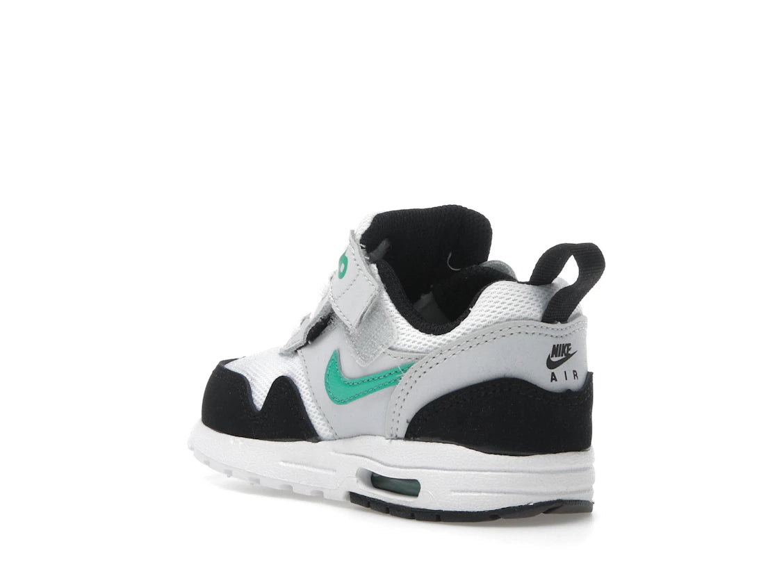 Nike Air Max 1 EasyOn White Pure Platinum Black Stadium Green (I) - vue secondaire B
