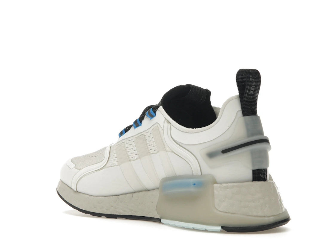 adidas NMD R1 V3 Crystal White Blue Rush - vue secondaire B