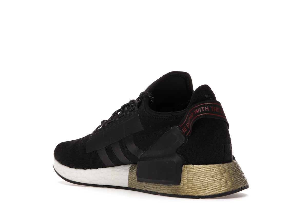 adidas NMD V2 Core Black Gold Metallic - vue secondaire B