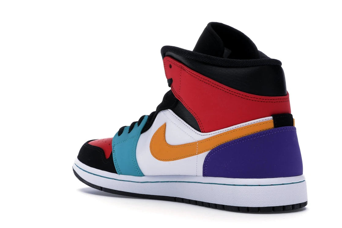 Jordan 1 Mid Bred Multi-Color - vue secondaire B