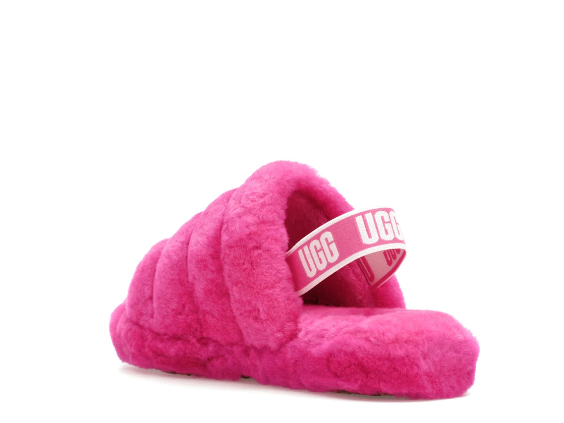 UGG Fluff Yeah Slide Rock Rose (Kids) - vue secondaire B