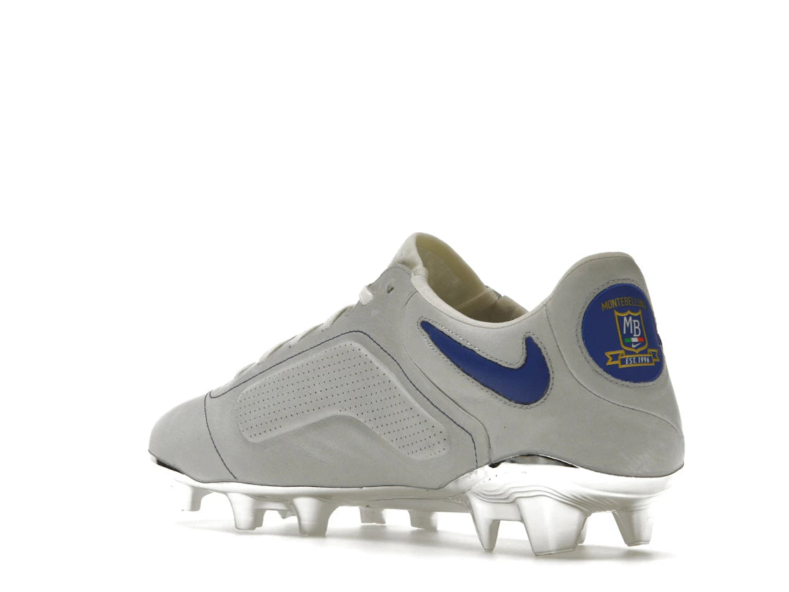 Nike Tiempo Legend 9 Elite MI FG Montebelluna Leather White Game Royal - vue secondaire B