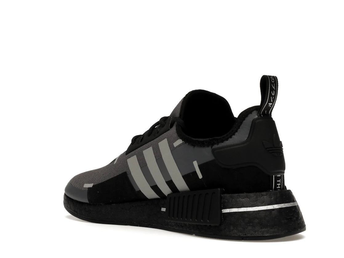 adidas NMD R1 Black Carbon Metallic - vue secondaire B