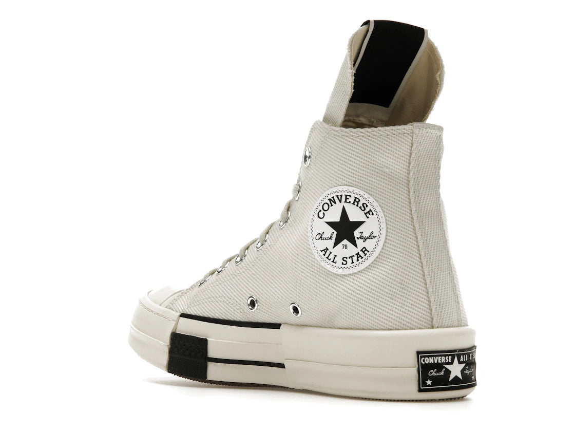 Converse DRKSTAR Chuck Taylor All Star 70 Hi Rick Owens DRKSHDW White - vue secondaire B