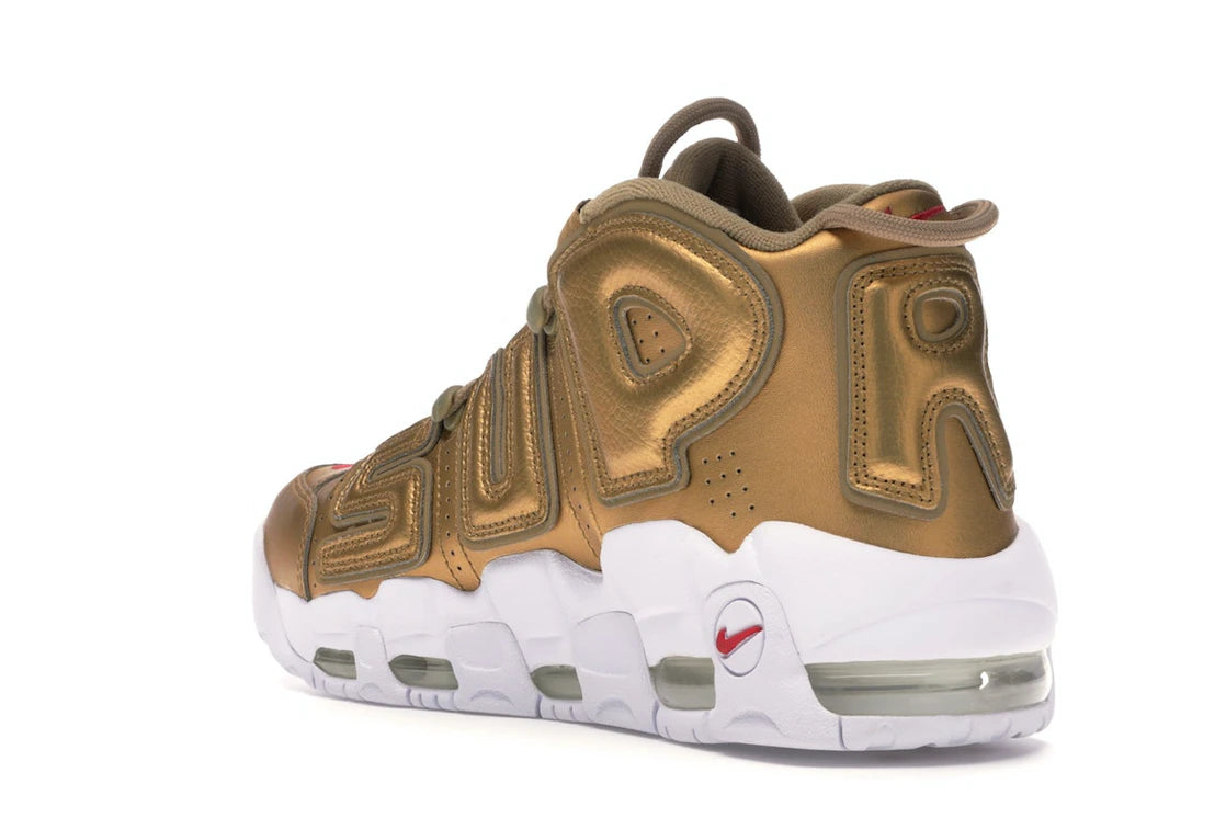 Nike Air More Uptempo Supreme Suptempo Gold - vue secondaire B