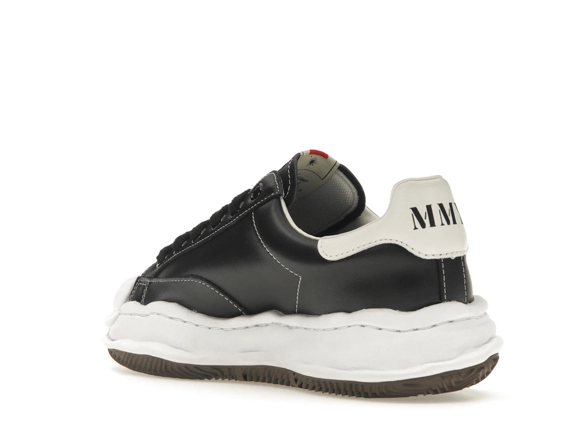 Maison Mihara Yasuhiro Blakey OG Sole Leather Low Black - vue secondaire B