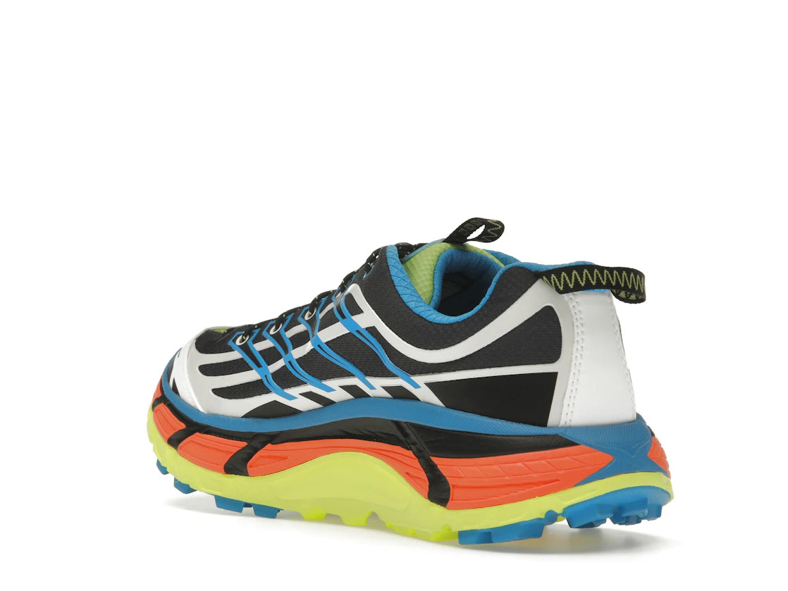Hoka One One Mafate Three2 Black Diva Blue - vue secondaire B