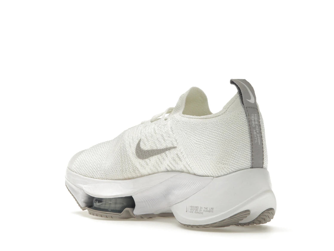 Nike Air Zoom Tempo Next% Flyknit White Pure Platinum (Women's) - vue secondaire B