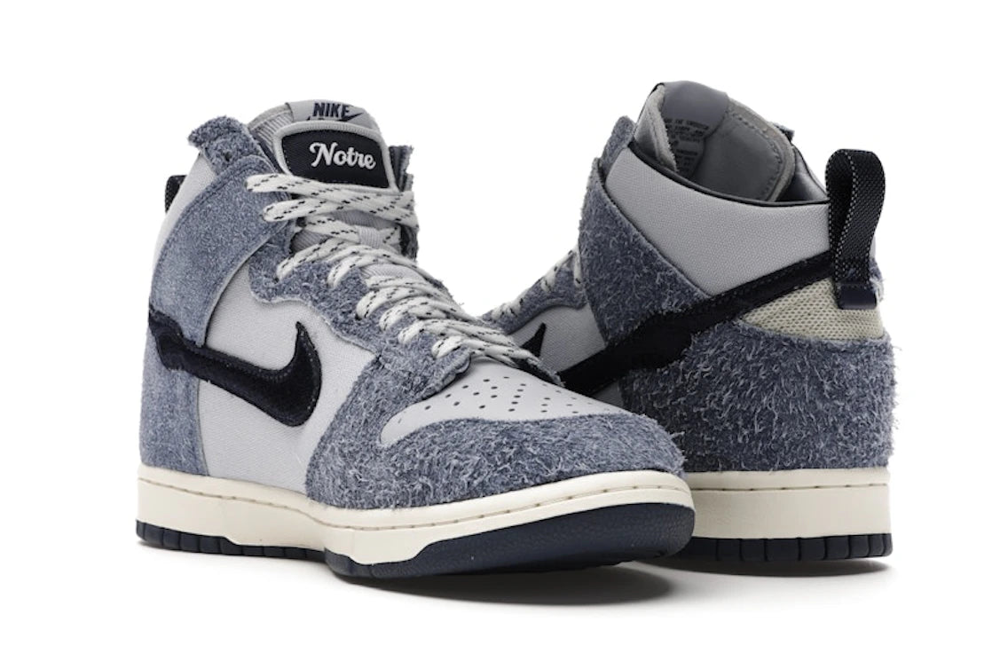 Nike Dunk High AB Notre Midnight Navy - vue secondaire B