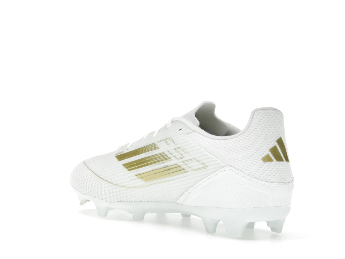 adidas F50 League Multi-Ground Cloud White Gold Metallic - vue secondaire B