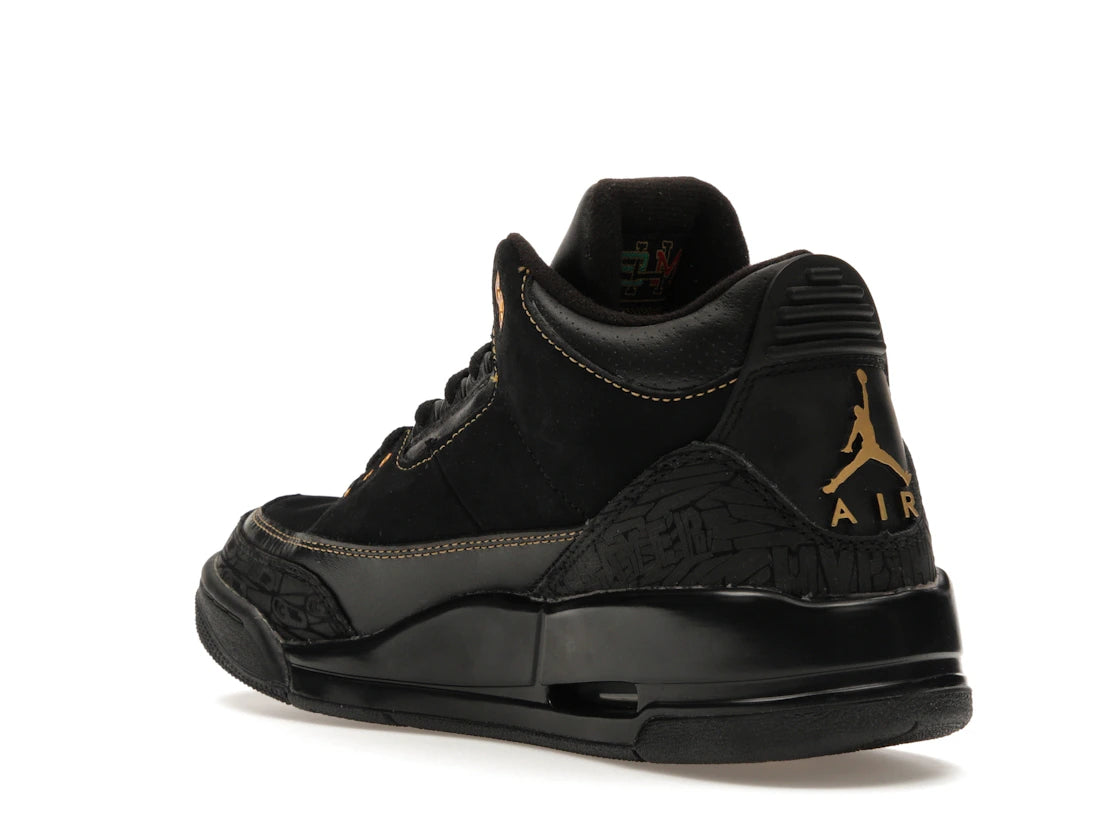 Jordan 3 Retro Black History Month - vue secondaire B