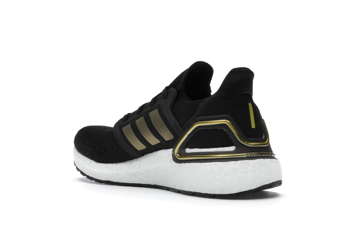 adidas Ultra Boost 20 Black Gold White - vue secondaire B