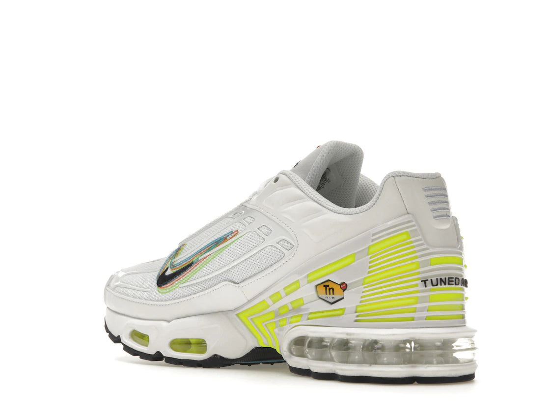 Nike Air Max Plus 3 3D Swoosh White Volt - vue secondaire B